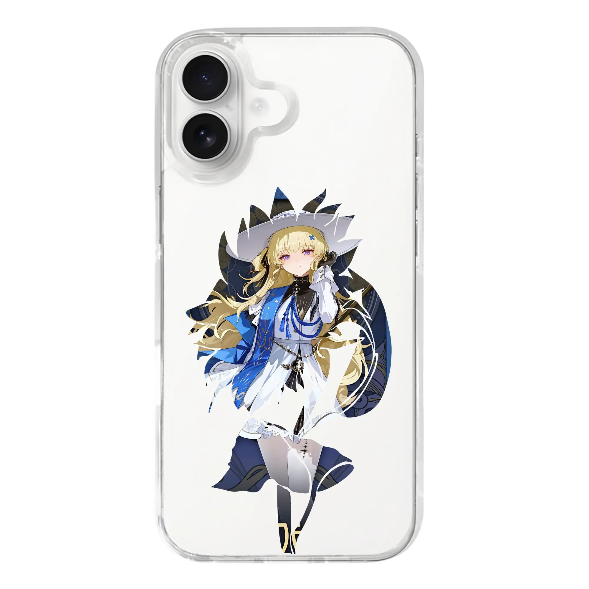 鳴潮 グッズ フィービー - iPhone 17シリーズ 透明スマホケース – 薄型・耐衝撃・精密フィット保護カバー